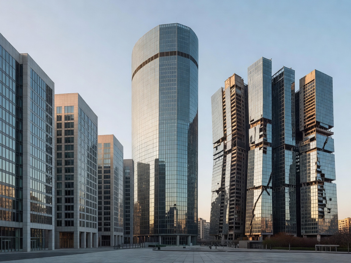 European central banking headquarters representing fragmented sovereign bond spreads across euro area members